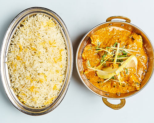 Chicken Vindaloo (sehr scharf)