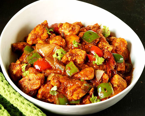Chicken Jalfrezi (scharf)