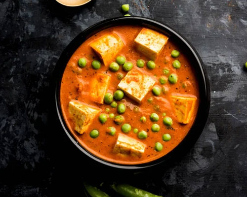 Mattar Paneer (Ayurvedisch)